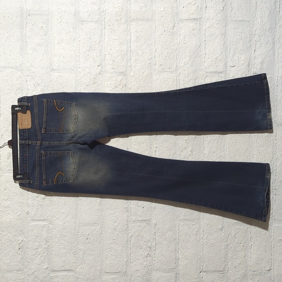 Y2K American Eagle Low Rise Flare Jeans - Picture 3 of 10